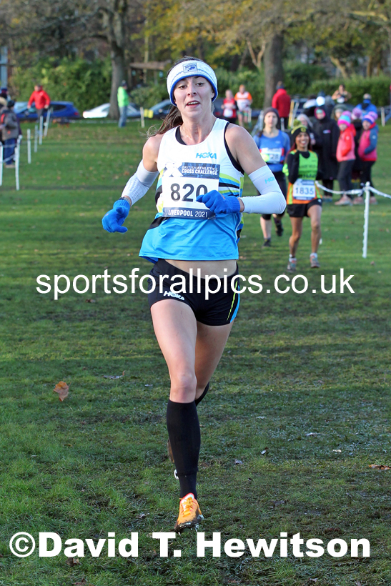 Senior Women and Under-23s, European Cross Country Championships Trials, Sefton Park, Liverpool. Photo: David T. Hewitson/Sports for All Pics